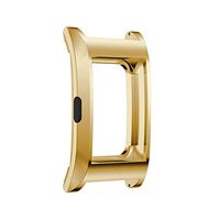 Lyperkin Compatible with Fitbit Charge 2,Luxury Stainless Steel Shell Full-Around Protective Case Cover 360 Degree Protective Compatible with Fitbit Charge 2.