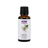 NOW Essential Oils, Neroli Oil, Deeply Floral Aromatherapy Scent, Steam Distilled, 100% Pure, Vegan, Child Resistant Cap, 1-Ounce