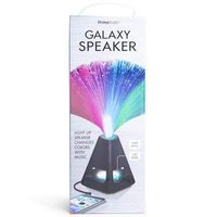 Prime Audio Fiber Optic Color Changing Galaxy Speaker with LED Base