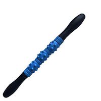Muscle Roller Stick, Best Massage Stick for Athletes, Runners, Bikers, and CrossFiter, Good for Home and Travel (Blue)