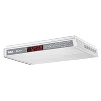 RCA SPS3688B Under Cabinet Wireless Speaker with FM Radio, White