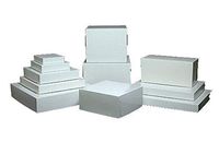 White Assorted Size Gift Wrap Packaging Christmas Present Boxes - 20 Pack