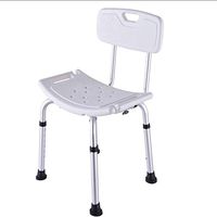LINYUYI Height Adjustable Bathtub & Shower Stool, Bath Stool Nonslip Adjustable Persons Bath Stool