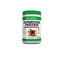 Superfood Protein, Rich Chocolate Organic Plant Based Protein Powder, Superfoods + Greens, Vegan, Non Dairy, Gluten Free, Lactose Free, No Sugar, Soy Free, Non-GMO, Paleo, Keto