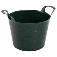 Garden Bucket Flexible Plastic Green 190 Grams 13 x 10.125 x 9 inches, Case of 24