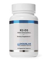 Douglas Laboratories - K2-D3 with Astaxanthin - Provides Bone, Neuromuscular and Immune Support - 30 Capsules