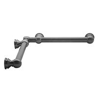 Jaclo G33-16-24-IC-SB - G33 16" x 24" Inside Corner Grab Bar