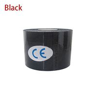 SANNYSIS 1Roll 5M Kinesiology Tape Muscles Care Elastic Sports Tape (Black)