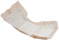 Medline Contoured Incontinence Liners, 7 Inch x 14 Inch, 20 Count (Pack of 12)