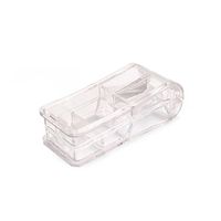 XIHAA Pill Splitters, Pill Or Vitamin Tablet Splitter Cutter, Vitamin Cutter(3PCS),Clear