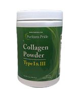 Puritan’s Pride Collagen Powder Type I & III - 7 Ounces - 198.45 Grams