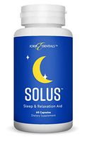 Form Essentials Solus All Natural Herbal Sleep Aid and Relaxation Supplement with Valerian, Melatonin, Chamomile, 5-HTP, 60 Capsules
