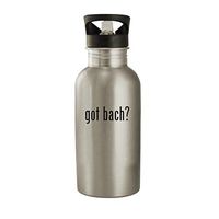 got bach? - Stainless Steel 20oz Water Bottle, Silver