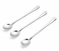 OPPOHERE Long Handle Stainless Steel Spoons (pack of 3)