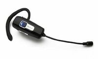 Andrea Communications BT-201 Bluetooth Monaural headset with premium noise canceling microphone for enhancing mobile communications in noisy environments.  Includes USB charger and multiple accessories in Retail Packaging.