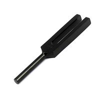 LAJA IMPORTS Tactical Black C 2048 Tuning Fork Aluminum Fork Ear Fork Tuning Fork Alloy Frequency 2048HZ