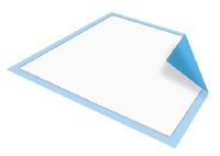 Platinum Care Pads Disposable Underpad, Blue Chux (23 inches x 24 Inches 200 per Case)