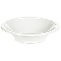Club Pack of 600 White Disposable Plastic Party Bowls12 oz.
