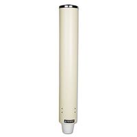 San Jamar Foam Cup Dispenser with Removable Cap, Pull-Type, Sand