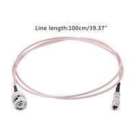Gimax DIN 1.0/2.3 Mini BNC To BNC Male Connector Cable RF RG179 HD SDI 75ohm For Blackmagic HyperDeck Shuttle