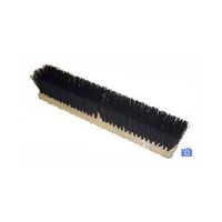 HUB City Industries 136 Standard Floor Brooms, Fine Black Plastic, 36"