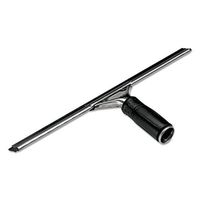 Unger PR450 18" Pro Stainless Steel Complete Window Squeegee with Handle and Rubber Blade