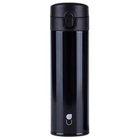 ZHENQ Double Stainless Steel Thermos Mug Coffee Tea Milk Travel Mug Thermos Gift hot Water Bottle Green Paint, Curing Treatment, Safe and Healthy, Feel Comfortable (Color : A)