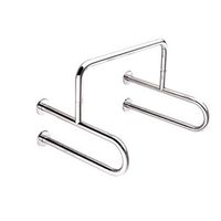 YSXZM Grab Bar 304 Stainless Steel Grab Rails Bathroom Anti-Skid Bathroom with Legs Urinal Handle Stainless Steel Safety Wall-Mounted Railings (Size : 6044.855CM)
