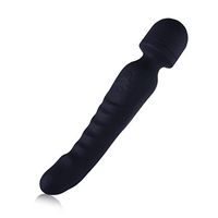 Portable T-Shirt Perfect Computer Vibrator LED Light -7 Speed USB Cable Rechargeable Waterproof Wand Massager Design for Bedroom