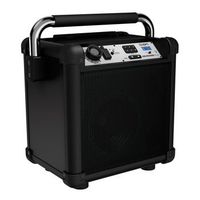 ION Audio Job Rocker Plus Bluetooth Speaker - Black (Certified Refurnished)