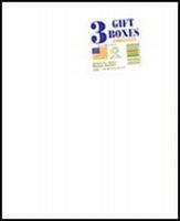 White Shirt Gift Box 3-Count (Pack of 6)