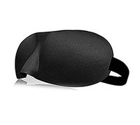 3D Sleep Eye Mask Cover - Contoured Shape, Comfortable Lightweight Sleeping Mask for Travel, Sleeping, Afternoon Nap, Shift Work or Plane Journey