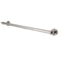Kingston Brass DR710246 Designer Trimscape Templeton  Grab Bar 24-Inch with TL TIP, Polished Nickel