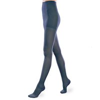 Sheer Ease Women's Support Pantyhose - 15-20mmHg Mild Compression Stockings (Navy, Large Short)