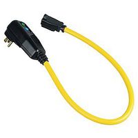 Cooper Wiring Devices GFP11M1P3 15A Portable GFCI, Single Tap with 2 Foot Cord
