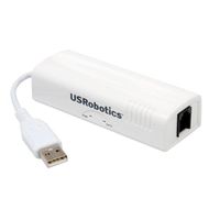 U.S. Robotics 5637 56K USB Hardware Fax Modem - Q42158