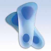 Soft Point Silicone 3/4 Insole, Extra Large Blue