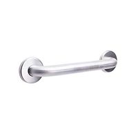 CSI Bathware BAR-SB42-TW-125-PN Stainless Steel 42-Inch Grab Bar, Straight Safety Bar, Concealed Flanges, Peened Grip Finish