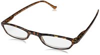 Peepers Slim Line Rectangular Reading Glasses,Tan,+3