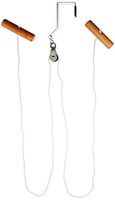 Sammons Preston Economy Overhead Pulleys with Metal Bracket, Workout, Exercise, Physical Therapy System for Upper Body & Shoulder Rehabilitation, Increase Range of Motion & Mobility