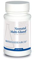 Biotics Research Neonatal Multi-Gland™ – Mixed Organd and Glandular Concentrates. Broad-Spectrum Therapy. Spleen, Heart, Pancreas, Kidney, Brain Liver, Adrenal, Thymus, Pituitary/Hypothalamus 60T