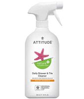 ATTITUDE Nature +, Hypoallergenic Daily Shower & Tile Cleaner, Citrus Zest, 27.1 Fluid Ounce