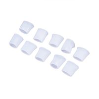 ULTNICE Silicone Toe Sleeves Bunion Protector Toe Relief Sleeves for Little Toe 5 Pairs