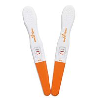 Easy@Home 2 Pregnancy Test Sticks - hCG Midstream Tests, Powered by Premom Ovulation Predictor iOS and Android App