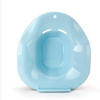 PJDDP Sitz Bath,Over-The-Toilet Perineal Soaking Bath,postoperative Care Basin for Hemorrhoid and Perineal Treatment, Soothes and Relieves Inflammation,Blue