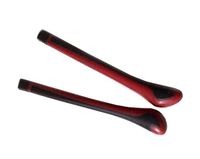 1 Pair Glasses Temple End Tips Eyeglass Ear Pads Tube Replacement, Black&Red