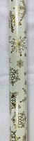Inspirations by Hallmark Gold Snowflakes Holiday Season Christmas Wrapping Paper - 50 Sq Feet