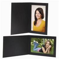 5x7 Timeless Black Photo Folder - 100 pack