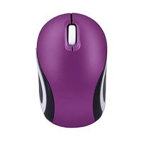 Wireless Mouse, 2.6 G Slim Cordless Mouse with Noiseless Click, for Laptop, PC, Computer, Notebook, Mac(Purple)