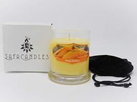 Mango Candle, 8.5 ounce gift box Candle from Safa Candles,